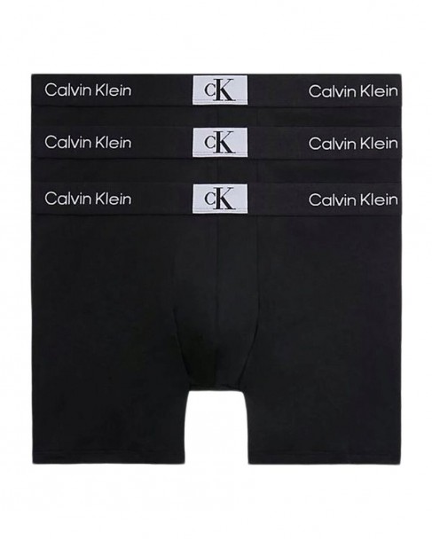 Τριάδα σετ εσωρούχων Calvin Klein Μαύρα NB3528A-UB1