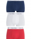 Τριάδα σετ εσωρούχων boxer Calvin Klein σε Κόκκινο-Μπλε ρουά και Λευκό U2664G-I03