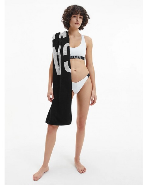 Πετσέτα Calvin Klein Μαύρη KU0KU00089-BEH 170x90cm
