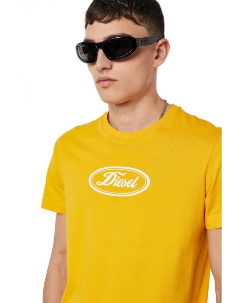 T-shirt Diesel Κίτρινο A052160HAYU-22K