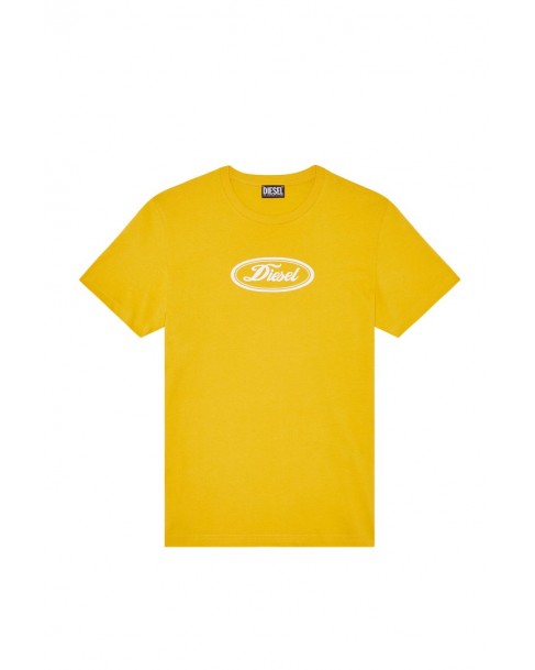 T-shirt Diesel Κίτρινο A052160HAYU-22K