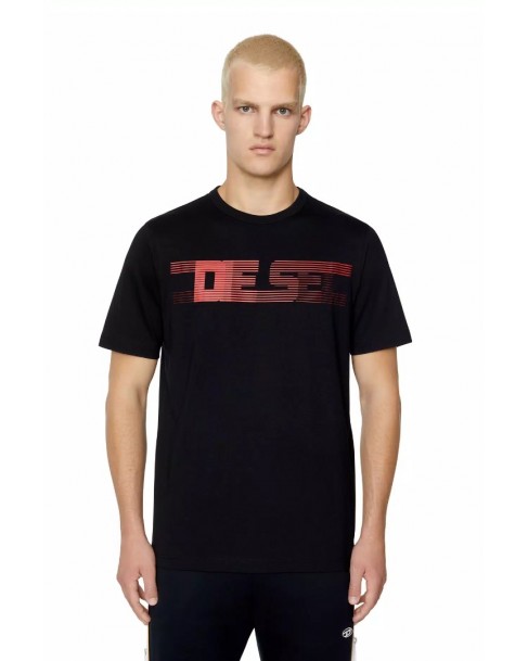 T-shirt Diesel Μαύρο A064890GRAM-9XX