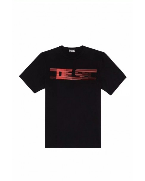 T-shirt Diesel Μαύρο A064890GRAM-9XX