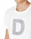 T-shirt Diesel Λευκό A066030TDAK-141