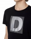 T-shirt Diesel Μαύρο A066030TDAK-9XX