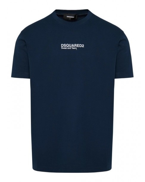 T-shirt Dsquared2 Σκούρο μπλε S74GD0946D20020-478