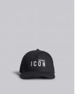 Καπέλο Jokey Dsquared2 Μαύρο BE ICON BASEBALL CAP BCM041305C04312-M063