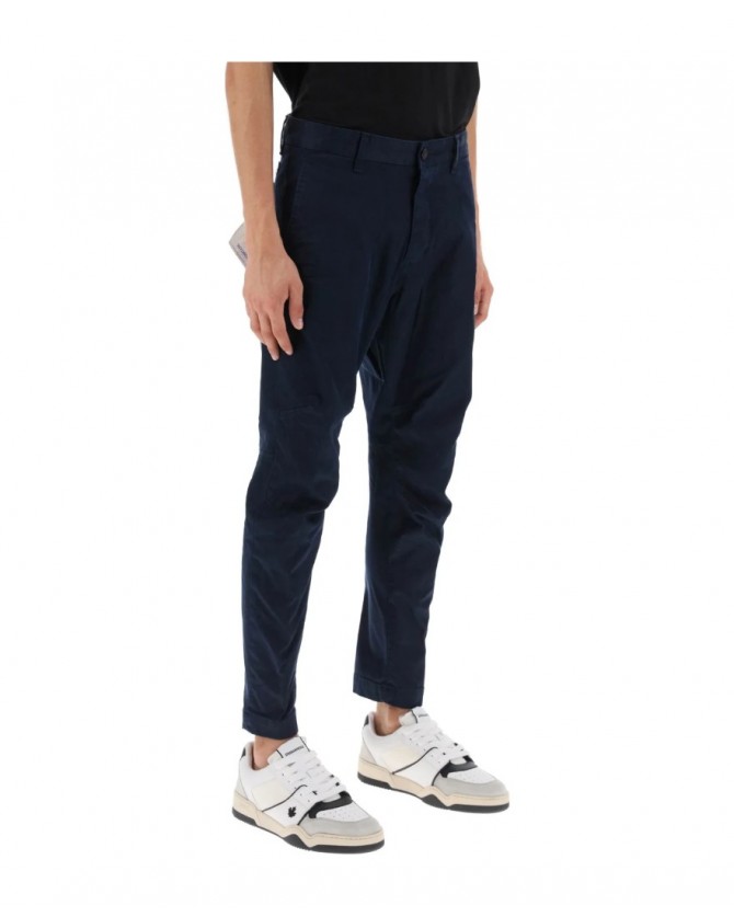 Παντελόνι chinos Dsquared2 Σκούρο μπλε S74KB0819S39021-524