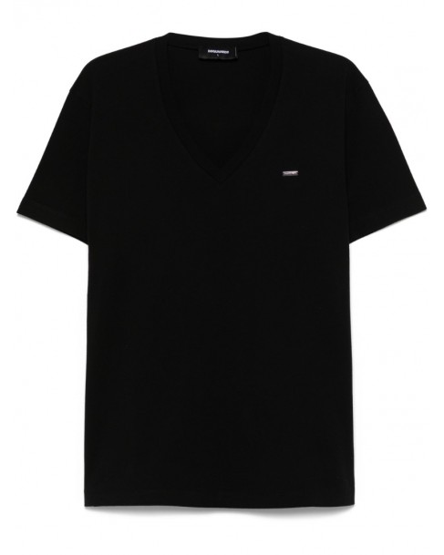 T-shirt Dsquared2 Μαύρο S74GD1254D20020-900