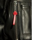 Μπουφάν δερμάτινο Dsquared2 Μαύρο S74AM1502SY1491-900