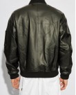 Μπουφάν δερμάτινο Dsquared2 Μαύρο S74AM1502SY1491-900