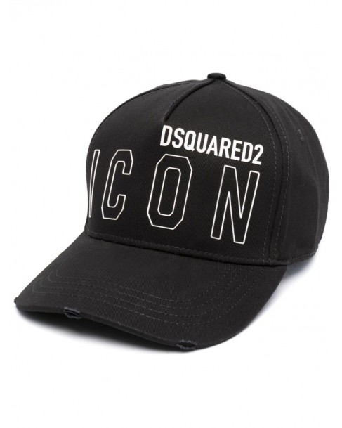Καπέλο Dsquared2 Μαύρο BCM066505C00001-M063