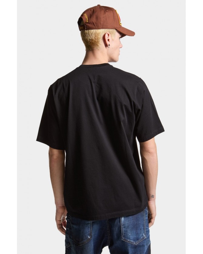 T-shirt Dsquared2 Μαύρο S71GD1470S23009-900