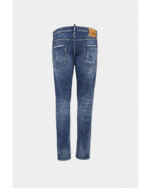 Παντελόνι Jean Dsquared2 Μπλε S71LB1442S30309-470 MEDIUM REFLECTIVE LAKE WASH COOL GUY JEANS