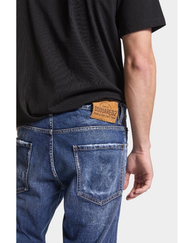 Παντελόνι Jean Dsquared2 Μπλε S71LB1442S30309-470 MEDIUM REFLECTIVE LAKE WASH COOL GUY JEANS