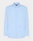 Πουκάμισο Dsquared2 DROP SHOULDER SHIRT Σιέλ S74DM0660S36275-465