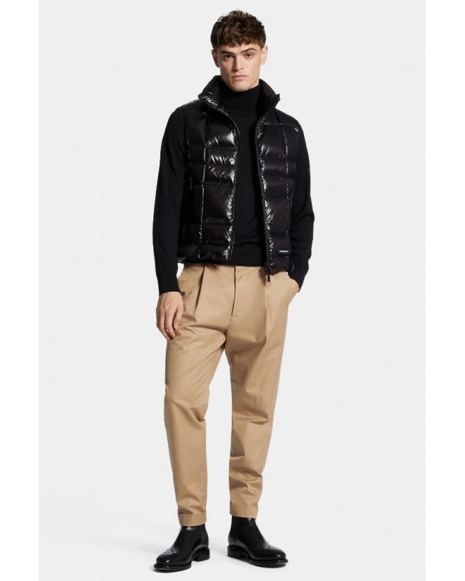 Μπουφάν γιλέκο Dsquared2 Μαύρο S74FB0344D35315-900