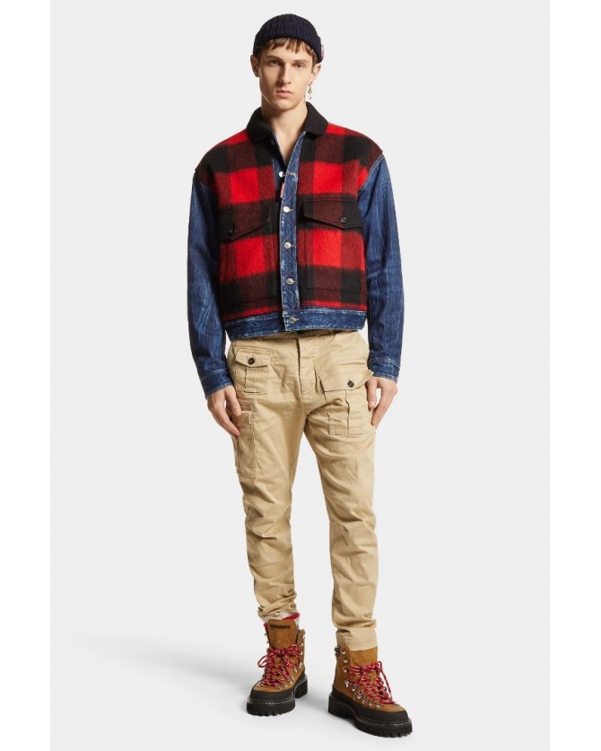 Παντελόνι Cargo Dsquared2 Μπεζ S74KB0818S39021-111