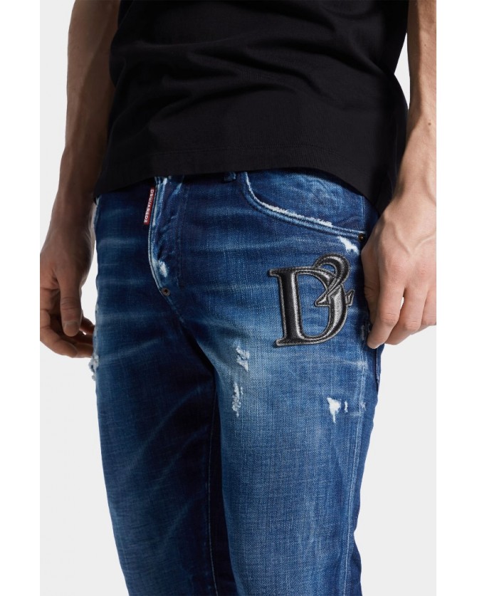Παντελόνι Jean Dsquared2 Μπλε S74LB1721D30010-470