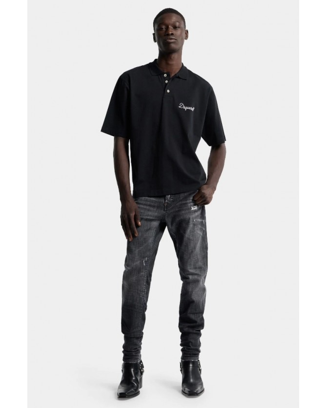 Jeans Dsquared2 Μαύρο S74LB1910S30357-900