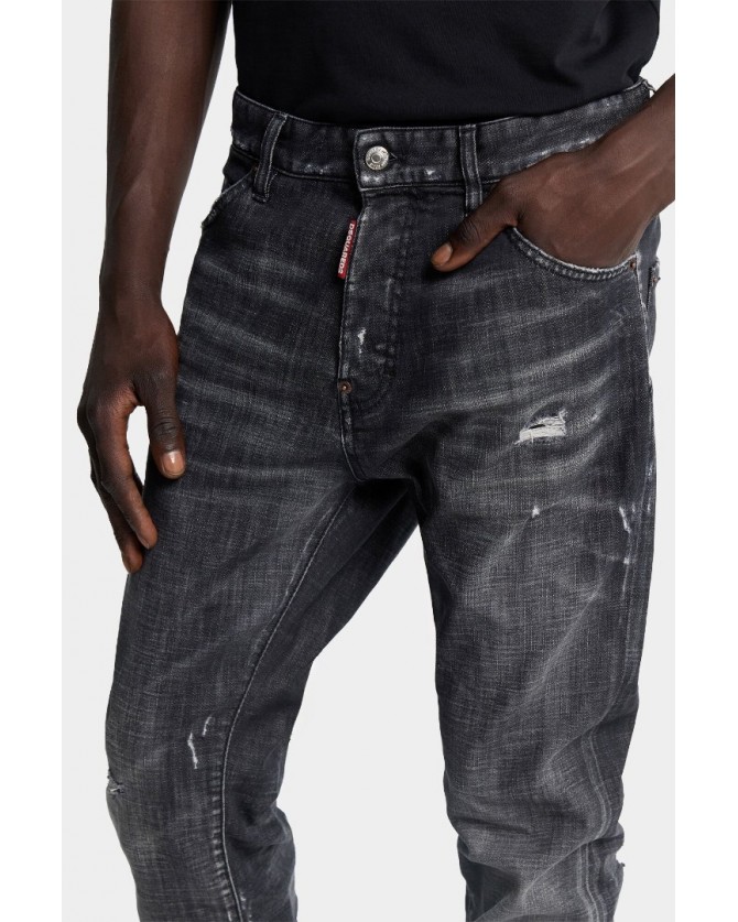Jeans Dsquared2 Μαύρο S74LB1910S30357-900