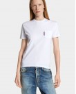 T-shirt Dsquared2 Λευκό S75GD0476D20020