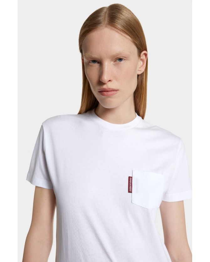 T-shirt Dsquared2 Λευκό S75GD0476D20020
