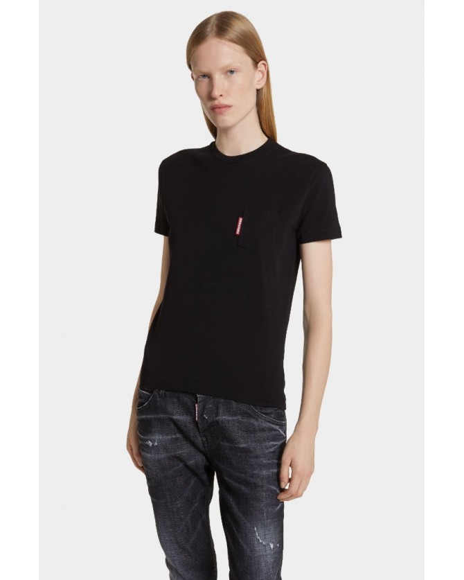 T-shirt Dsquared2 Μαύρο S75GD0476D20020-900