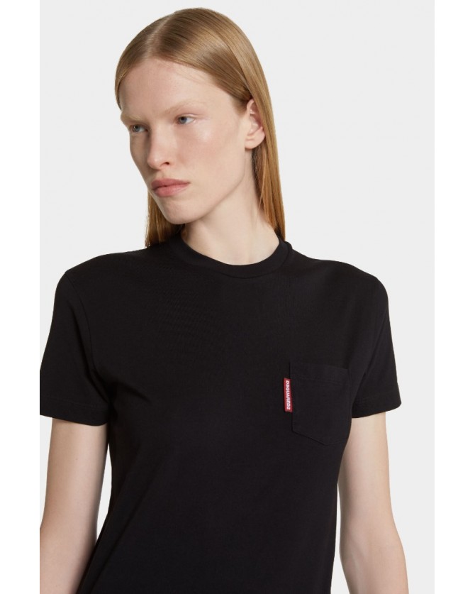 T-shirt Dsquared2 Μαύρο S75GD0476D20020-900