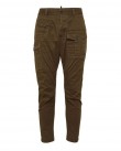 Παντελόνι cargo Dsquared2 Λαδί S74KB0818S39021-728