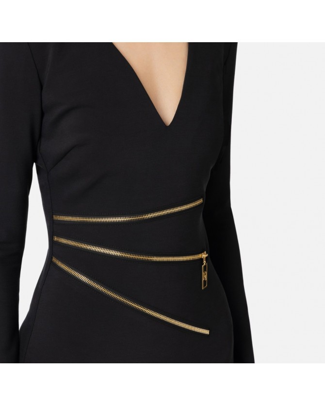 Φόρεμα Elisabetta Franchi Μαύρο AB64747E2-110
