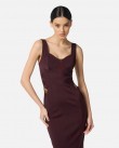 Φόρεμα Elisabetta Franchi Μπορντό AB81056E2-EA4