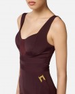 Φόρεμα Elisabetta Franchi Μπορντό AB81056E2-EA4