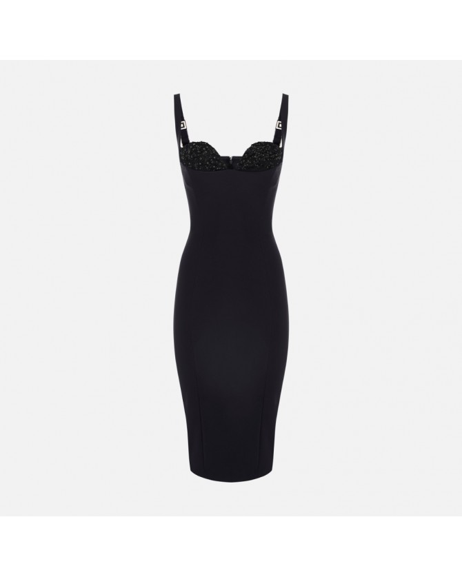 Φόρεμα Elisabetta Franchi Μαύρο AB83557E2-110