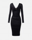 Φόρεμα Elisabetta Franchi Μαύρο AB84852E2-110