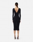 Φόρεμα Elisabetta Franchi Μαύρο AB84852E2-110