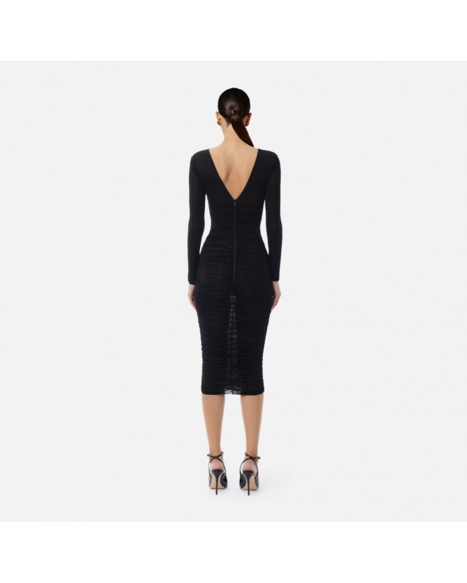 Φόρεμα Elisabetta Franchi Μαύρο AB84852E2-110