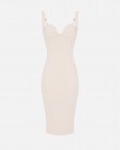 Φόρεμα Elisabetta Franchi Εκρού AB85052E2-193