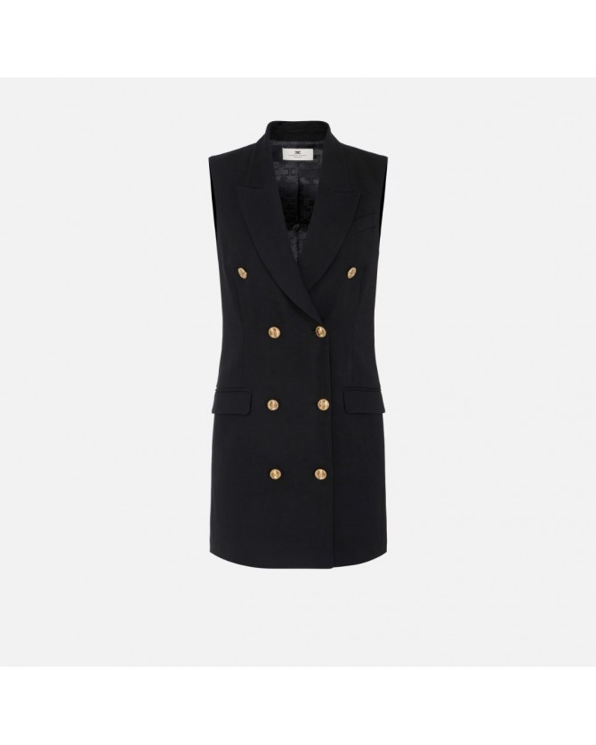 Φόρεμα Elisabetta Franchi Μαύρο AB85352E2-110