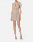 Φόρεμα Elisabetta Franchi Μπεζ AB85352E2-DC4