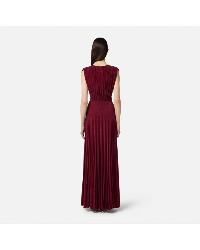 Φόρεμα Elisabetta Franchi Μπορντό ABR1556E2-EA5