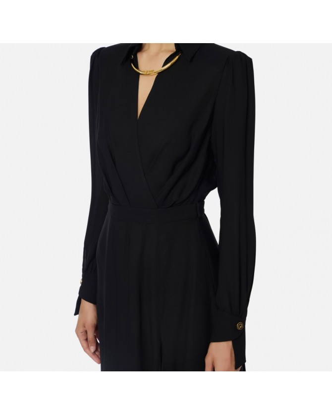 Φόρεμα Elisabetta Franchi Μαύρο ABT0356E2-110