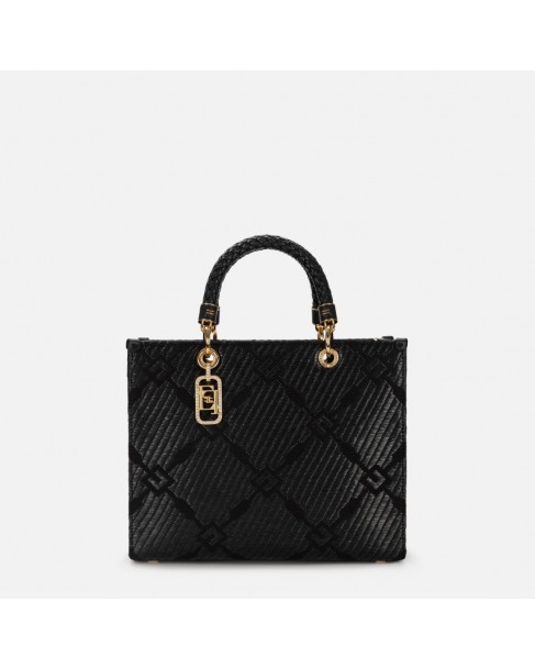 Τσάντα Elisabetta Franchi Μαύρη BS12A51E2-110