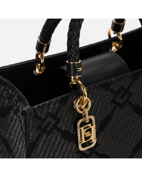 Τσάντα Elisabetta Franchi Μαύρη BS12A51E2-110