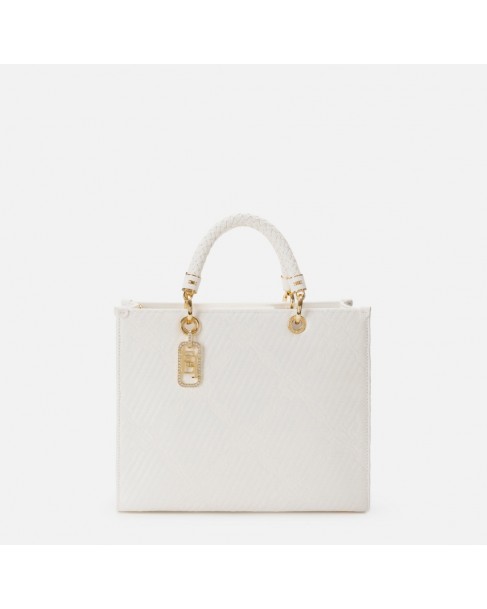 Τσάντα Elisabetta Franchi Λευκή BS12A51E2-360