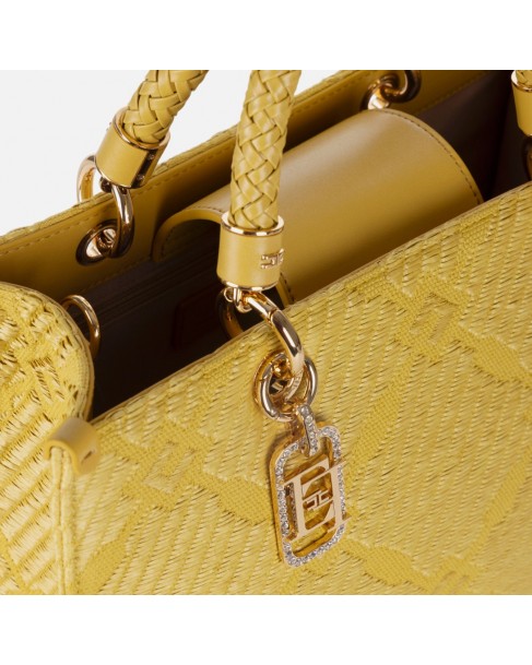 Τσάντα Elisabetta Franchi Κίτρινη BS12A51E2-DC6