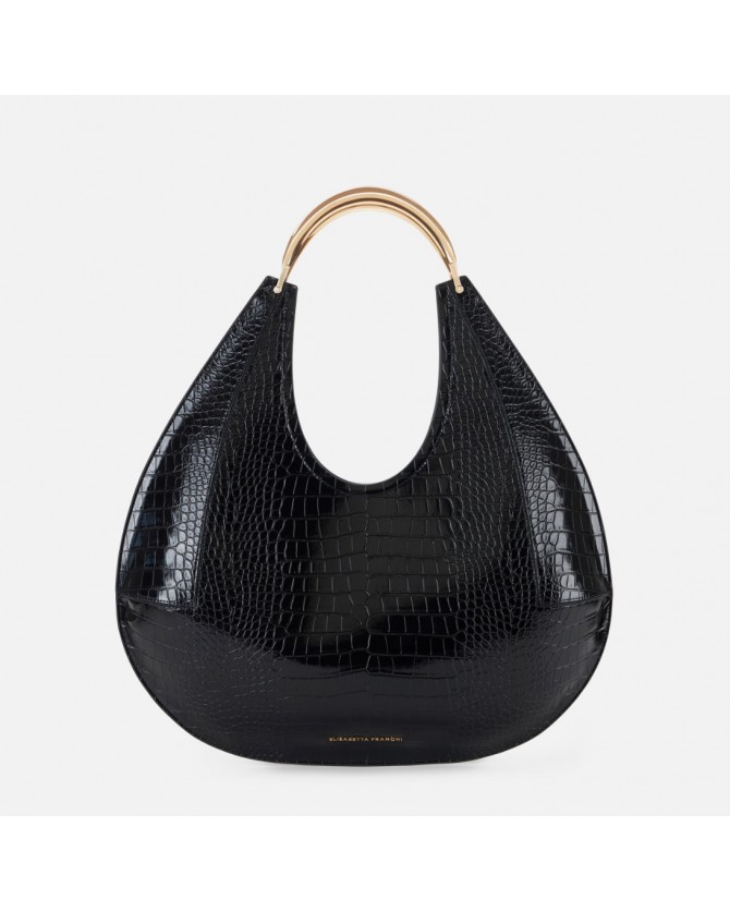 Τσάντα Elisabetta Franchi Μαύρη BS27A56E2-110