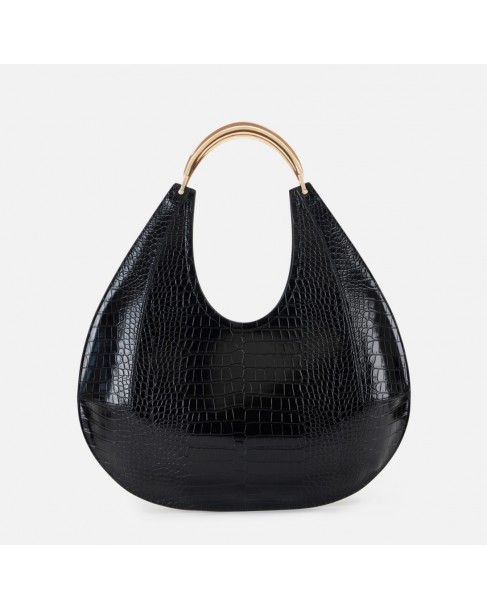 Τσάντα Elisabetta Franchi Μαύρη BS27A56E2-110