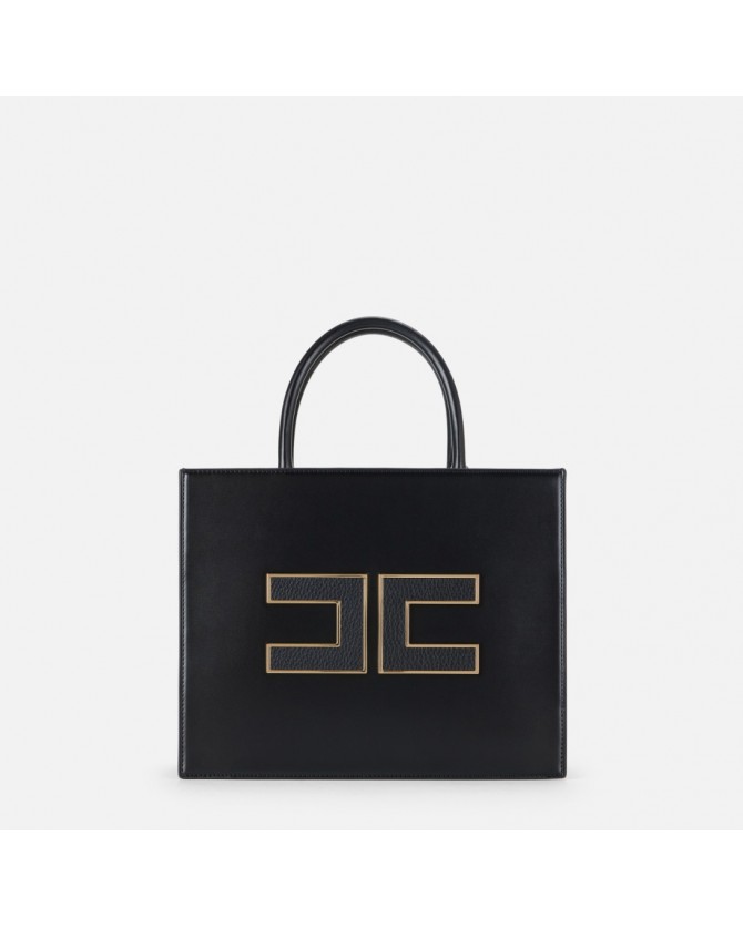 Τσάντα Elisabetta Franchi Μαύρη BS32A56E2-110