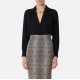 Πουκάμισο Elisabetta Franchi Μαύρο CA12356E2-110